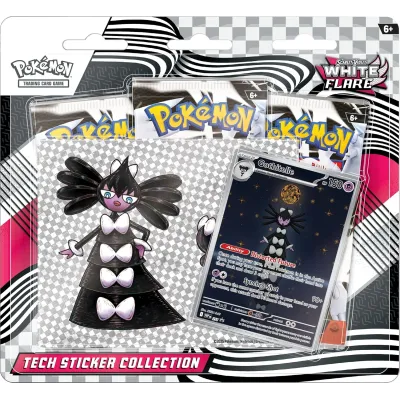 Pokémon - Escarlate e Violeta 10.5 - Fogo Branco - Tech Sticker Collection (Inglês)