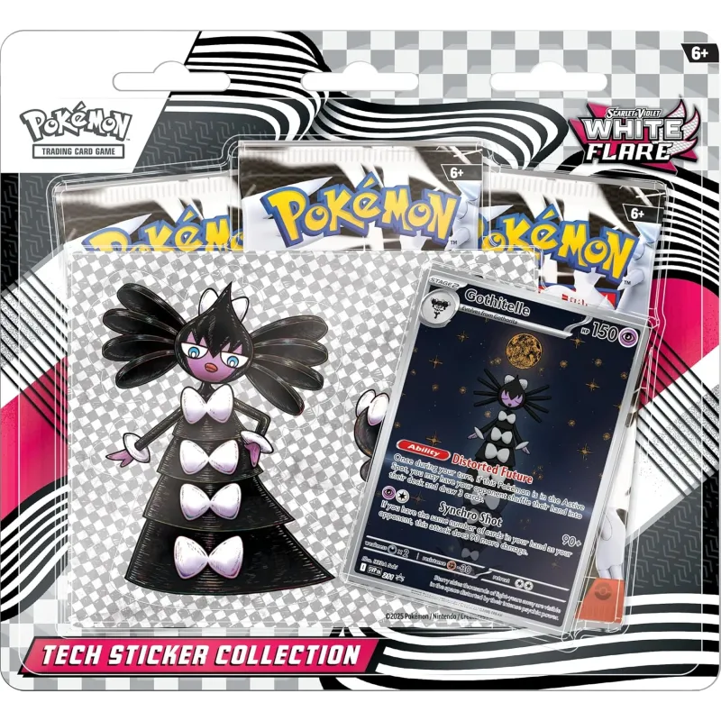 Pokémon - Escarlate e Violeta 10.5 - Fogo Branco - Tech Sticker Collection (Inglês) Pokémon - Escarlate e Violeta 10.5 - Fogo Branco - Tech Sticker Collection (Inglês)