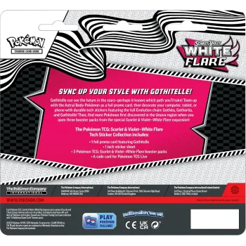 Pokémon - Escarlate e Violeta 10.5 - Fogo Branco - Tech Sticker Collection (Inglês) Pokémon - Escarlate e Violeta 10.5 - Fogo Branco - Tech Sticker Collection (Inglês)