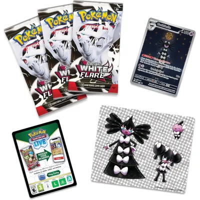 Pokémon - Escarlate e Violeta 10.5 - Fogo Branco - Tech Sticker Collection (Inglês)