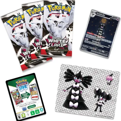 Pokémon - Escarlate e Violeta 10.5 - Fogo Branco - Tech Sticker Collection (Inglês)