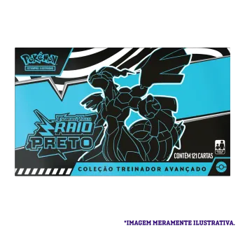 Pokémon - Escarlate e Violeta 10.5 - Fogo Branco e Raio Preto - Coleção Treinador Avançado - Raio Preto(Português)