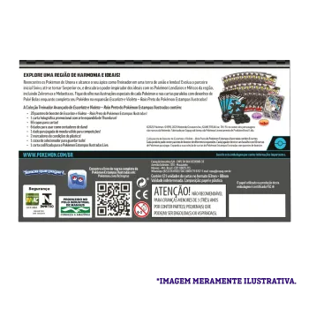 Pokémon - Escarlate e Violeta 10.5 - Fogo Branco e Raio Preto - Coleção Treinador Avançado - Raio Preto(Português)