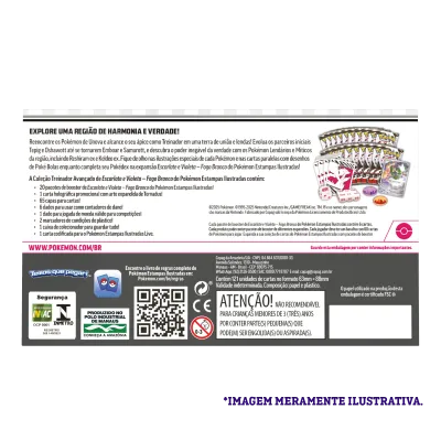 Pokémon - Escarlate e Violeta 10.5 - Fogo Branco e Raio Preto - Coleção Treinador Avançado - Fogo Branco(Português)