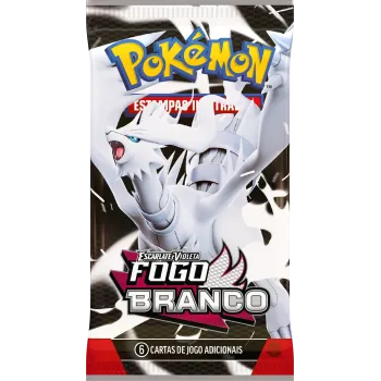Pokémon - Escarlate e Violeta 10.5 - Fogo Branco - Booster Pokémon - Escarlate e Violeta 10.5 - Fogo Branco - Booster