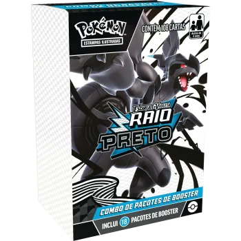 Pokémon - Escarlate e Violeta 10.5 - Raio Preto - Combo De Booster