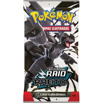 Pokémon - Escarlate e Violeta 10.5 - Raio Preto - Booster Pokémon - Escarlate e Violeta 10.5 - Raio Preto - Booster