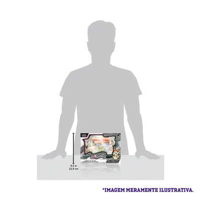 Pokémon - Escarlate e Violeta 10.5 - Fogo Branco e Raio Preto - Coleção Ilustração: Victini de Unova