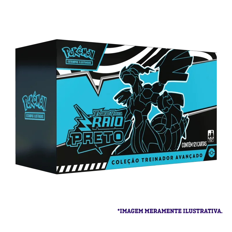 Pokémon - Escarlate e Violeta 10.5 - Fogo Branco e Raio Preto - Coleção Treinador Avançado - Raio Preto(Português) (Previsão de Envio 18/07/25) Pokémon - Escarlate e Violeta 10.5 - Fogo Branco e Raio Preto - Coleção Treinador Avançado - Raio Preto(Português) (Previsão de Envio 18/07/25)