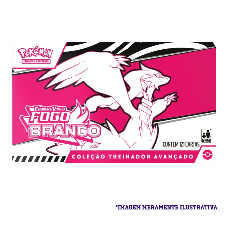 Pokémon - Escarlate e Violeta 10.5 - Fogo Branco e Raio Preto - Coleção Treinador Avançado - Fogo Branco(Português) (Previsão de Envio 18/07/25) Pokémon - Escarlate e Violeta 10.5 - Fogo Branco e Raio Preto - Coleção Treinador Avançado - Fogo Branco(Português) (Previsão de Envio 18/07/25)
