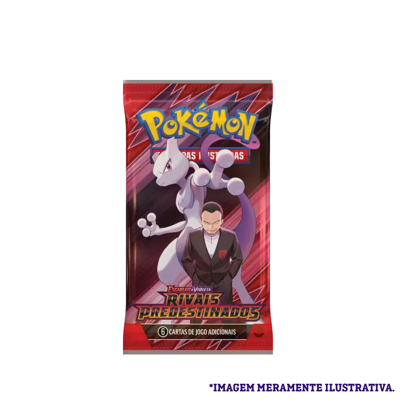 Pokémon - Escarlate e Violeta 10 - Rivais Predestinados - Booster Pokémon - Escarlate e Violeta 10 - Rivais Predestinados - Booster