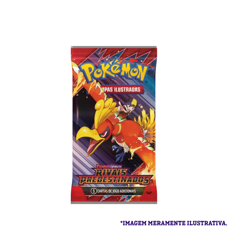 Pokémon - Escarlate e Violeta 10 - Rivais Predestinados - Booster Pokémon - Escarlate e Violeta 10 - Rivais Predestinados - Booster