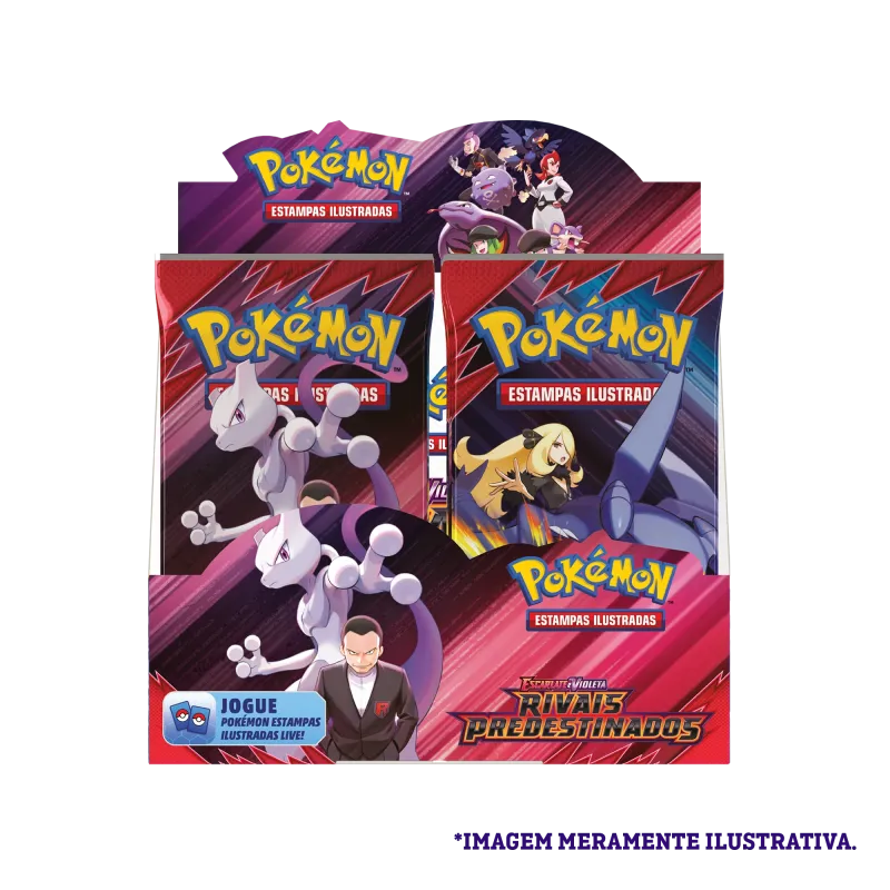 Pokémon - Escarlate e Violeta 10 - Rivais Predestinados - Booster Box Pokémon - Escarlate e Violeta 10 - Rivais Predestinados - Booster Box
