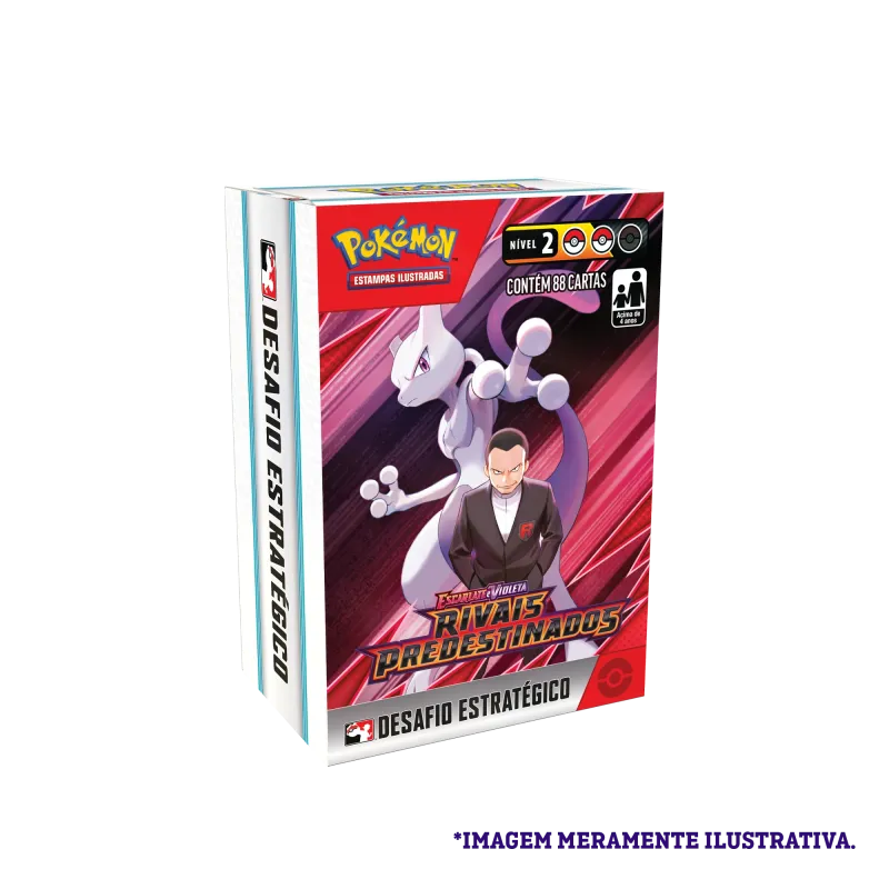 Pokémon - Escarlate e Violeta 10 - Rivais Predestinados - Desafio Estratégico Pokémon - Escarlate e Violeta 10 - Rivais Predestinados - Desafio Estratégico