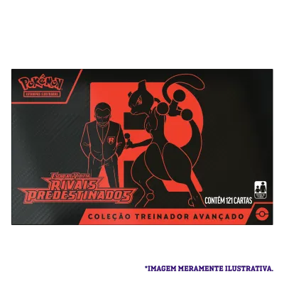 Pokémon - Escarlate e Violeta 10 - Rivais Predestinados - Coleção Treinador Avançado Pokémon - Escarlate e Violeta 10 - Rivais Predestinados - Coleção Treinador Avançado