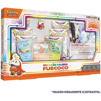 Pokémon - Box Coleção Paldea Fuecoco + Koraidon EX Extragrande
