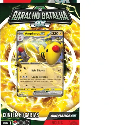 Pokemon - (Deck) Baralho Batalha EX - Ampharos EX