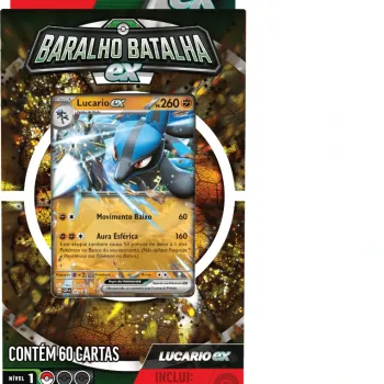 Pokemon - (Deck) Baralho Batalha EX - Lucario EX
