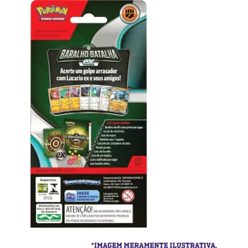 Pokemon - (Deck) Baralho Batalha EX - Lucario EX