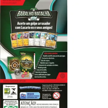 Pokemon - (Deck) Baralho Batalha EX - Lucario EX