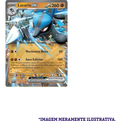 Pokemon - (Deck) Baralho Batalha EX - Lucario EX