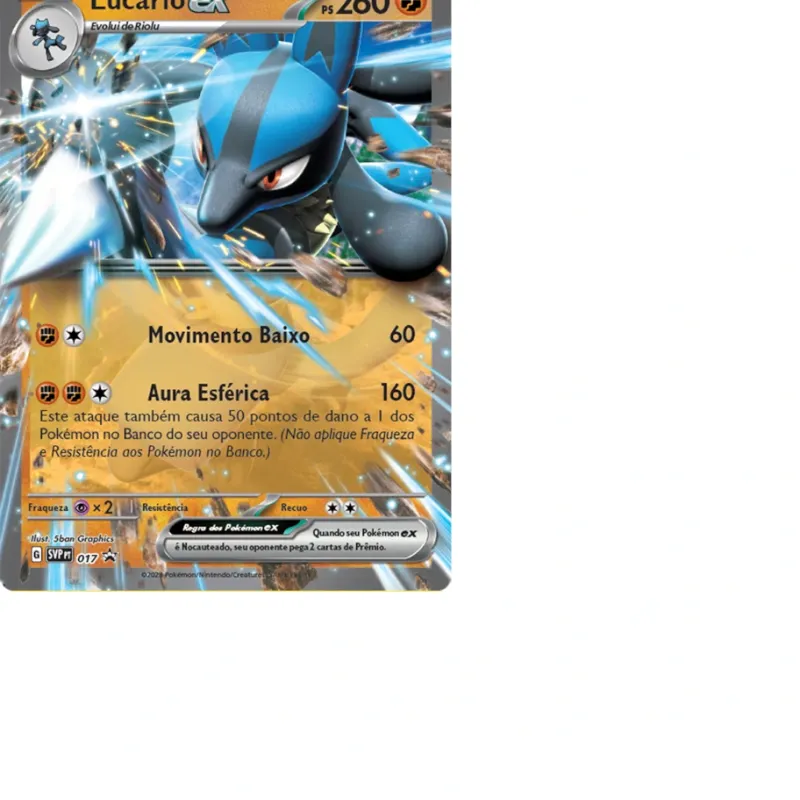 Pokemon - (Deck) Baralho Batalha EX - Lucario EX