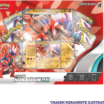 Pokémon - Box Lendas de Paldea - Koraidon EX
