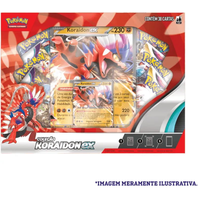 Pokémon - Box Lendas de Paldea - Koraidon EX