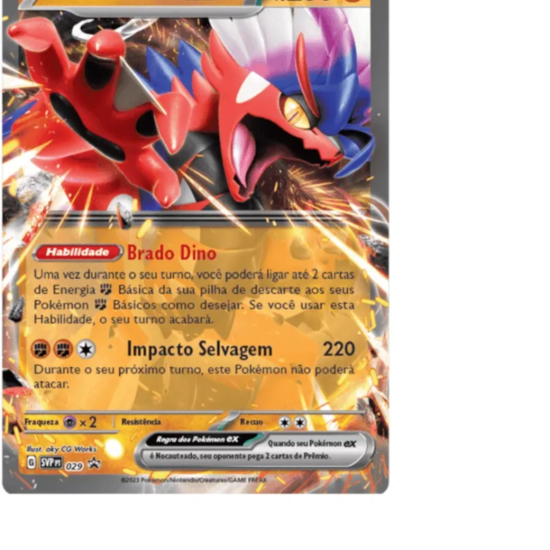Pokémon - Box Lendas de Paldea - Koraidon EX