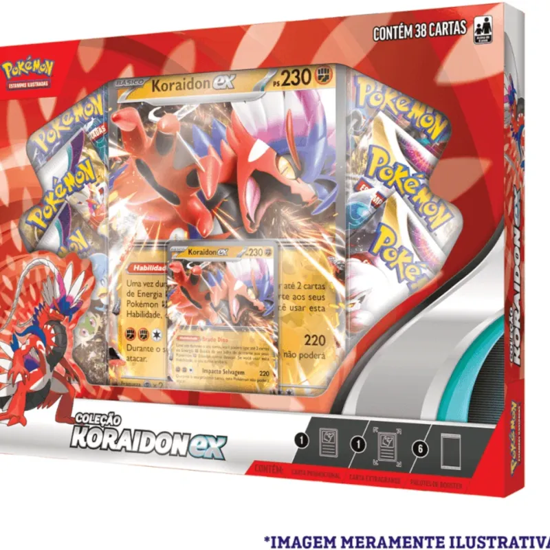 Pokémon - Box Lendas de Paldea - Koraidon EX