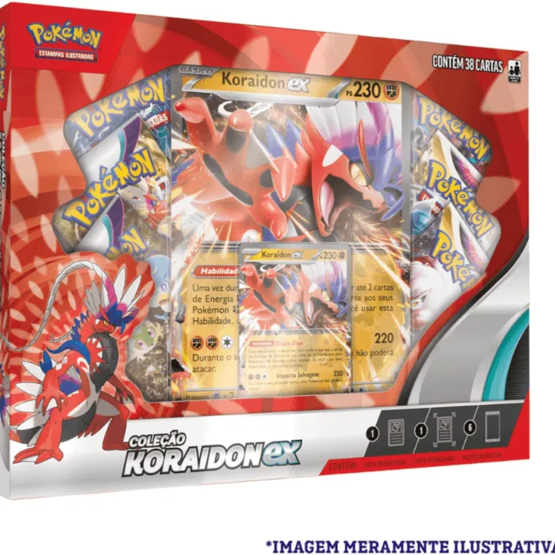 Pokémon - Box Lendas de Paldea - Koraidon EX