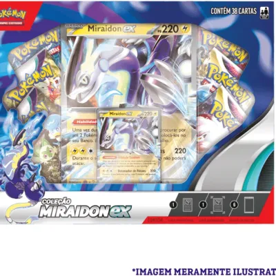 Pokémon - Box Lendas de Paldea - Miraidon EX