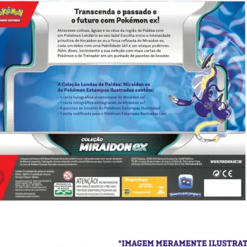 Pokémon - Box Lendas de Paldea - Miraidon EX