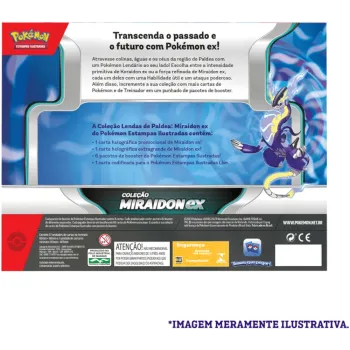 Pokémon - Box Lendas de Paldea - Miraidon EX
