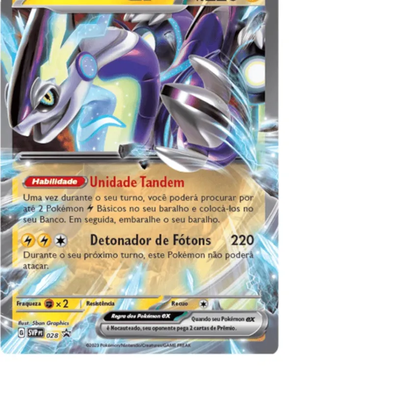 Pokémon - Box Lendas de Paldea - Miraidon EX