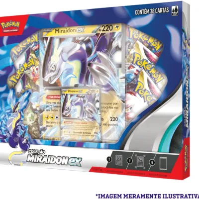 Pokémon - Box Lendas de Paldea - Miraidon EX