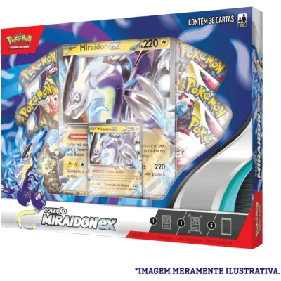 Pokémon - Box Lendas de Paldea - Miraidon EX