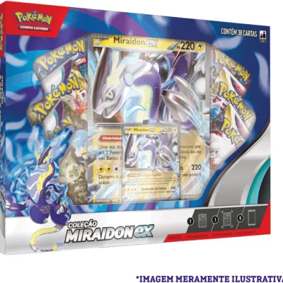 Pokémon - Box Lendas de Paldea - Miraidon EX