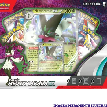 Pokémon - Box Parceiros de Paldea - Meowscarada EX