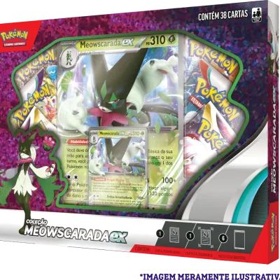 Pokémon - Box Parceiros de Paldea - Meowscarada EX