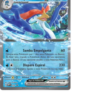 Pokémon - Box Parceiros de Paldea - Quaquaval EX