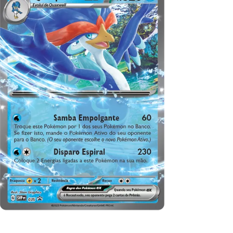 Pokémon - Box Parceiros de Paldea - Quaquaval EX