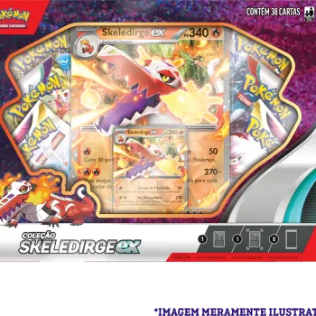 Pokémon - Box Parceiros de Paldea - Skeledirge EX