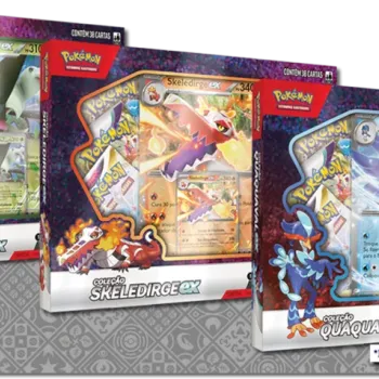 Pokémon - Box Parceiros de Paldea - Kit 3 caixas