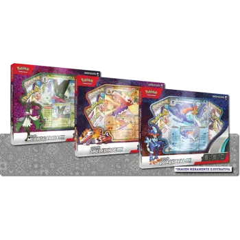 Pokémon - Box Parceiros de Paldea - Kit 3 caixas