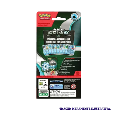 Pokemon - (Deck) Baralho Batalha EX - Greninja EX