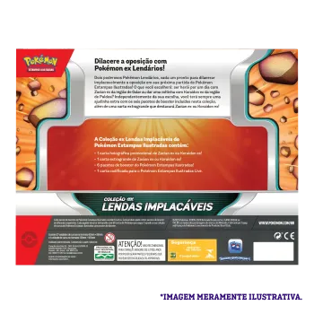 Pokémon - Box Coleção EX Lendas Implacáveis: Koraidon