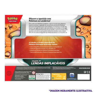 Pokémon - Box Coleção EX Lendas Implacáveis: Koraidon