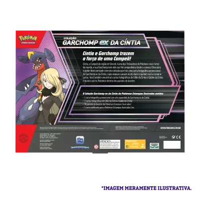 Pokémon - Box Coleção Garchomp Ex da Cíntia