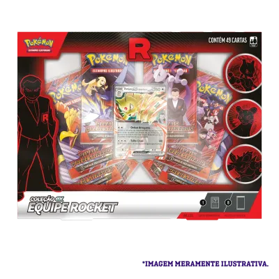 Pokémon - Box Coleção Ex Equipe Rocket - Persian